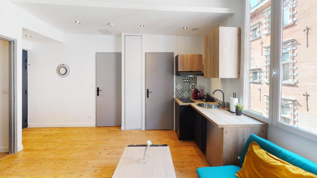 Hypercentre Toulouse 6 Joli Appartement Climatise Et Equipe Bagian luar foto