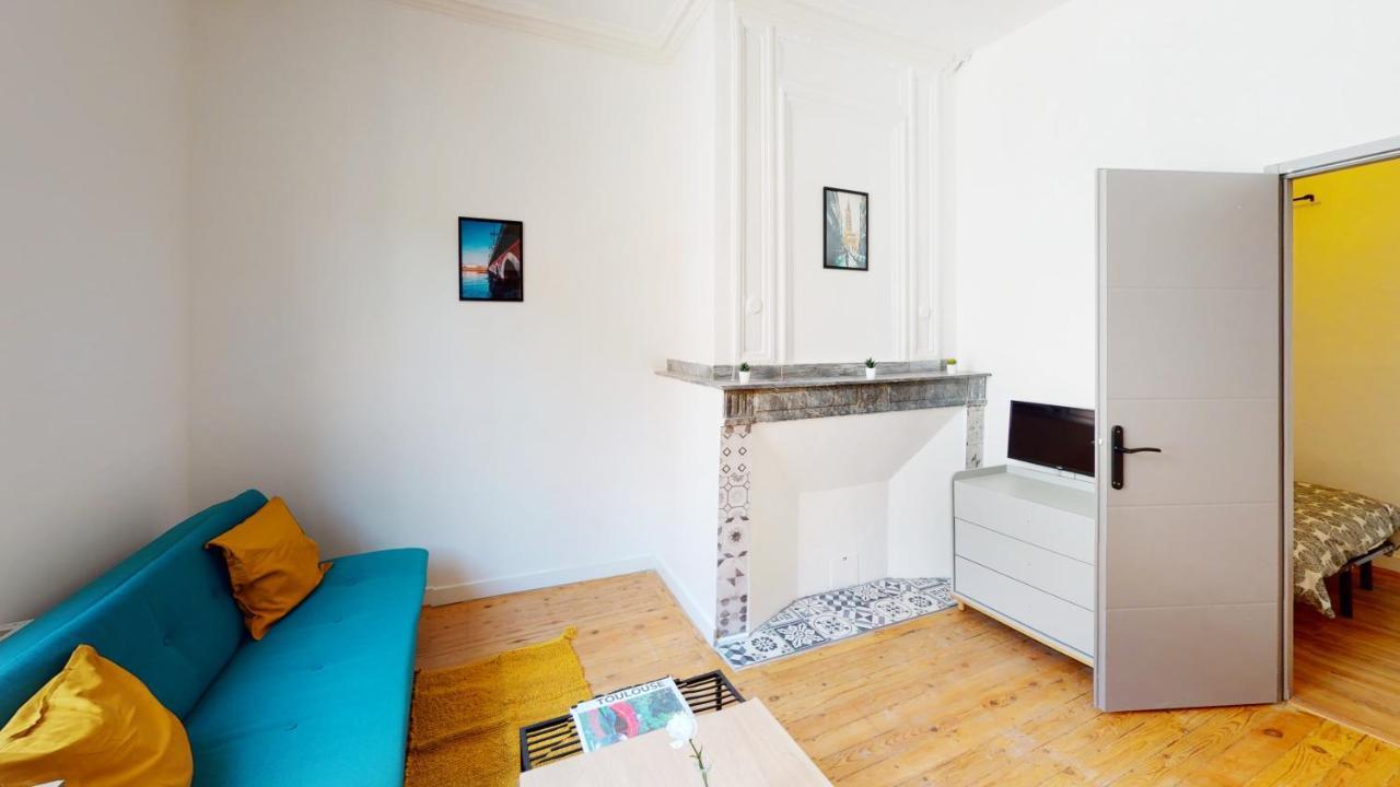Hypercentre Toulouse 6 Joli Appartement Climatise Et Equipe Bagian luar foto