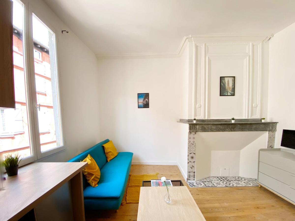Hypercentre Toulouse 6 Joli Appartement Climatise Et Equipe Bagian luar foto